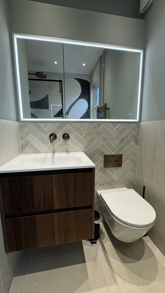 Bathroom project 12